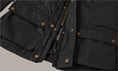 Load image into Gallery viewer, Belstaff Belstaff BELSTAFF TRIALMASTER ULTRACORE WAX COTTON MOTORCYCLE JACKET - BLACK

