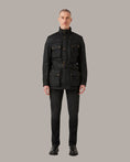Load image into Gallery viewer, Belstaff Belstaff BELSTAFF TRIALMASTER ULTRACORE WAX COTTON MOTORCYCLE JACKET - BLACK
