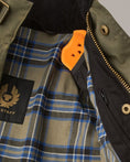 Load image into Gallery viewer, Belstaff Belstaff BELSTAFF TRIALMASTER ULTRACORE WAX COTTON MOTORCYCLE JACKET - OLIVE
