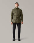 Load image into Gallery viewer, Belstaff Belstaff BELSTAFF TRIALMASTER ULTRACORE WAX COTTON MOTORCYCLE JACKET - OLIVE
