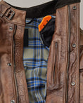Load image into Gallery viewer, Belstaff Belstaff BELSTAFF TURNER HAND WAXED LEATHER MOTORCYCLE JACKET - BURNT CUERO
