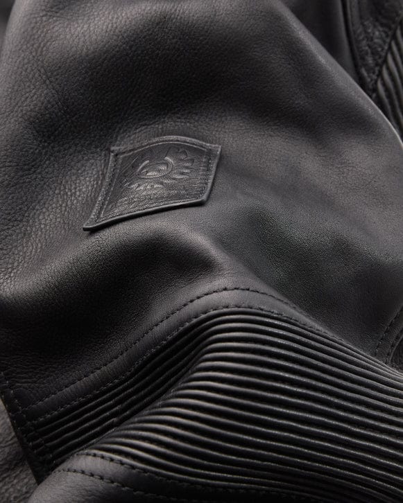 Belstaff Belstaff BELSTAFF VANGUARD LEATHER MOTORCYCLE JACKET