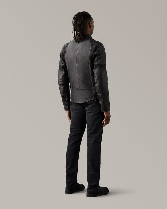 Belstaff Belstaff BELSTAFF VANGUARD LEATHER MOTORCYCLE JACKET