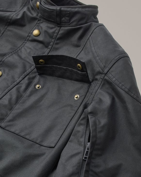 Belstaff Belstaff BELSTAFF WAYMASTER MOTORCYLE WAXED COTTON JACKET - BLACK