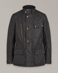 Load image into Gallery viewer, Belstaff Belstaff BELSTAFF WAYMASTER MOTORCYLE WAXED COTTON JACKET - BLACK
