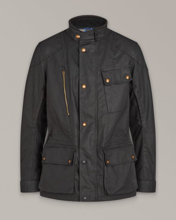 Belstaff Belstaff BELSTAFF WAYMASTER MOTORCYLE WAXED COTTON JACKET - BLACK