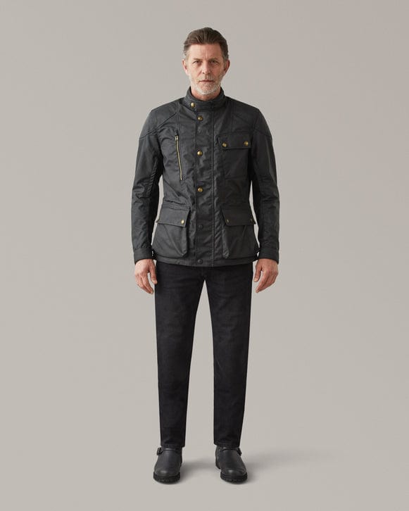 Belstaff Belstaff BELSTAFF WAYMASTER MOTORCYLE WAXED COTTON JACKET - BLACK