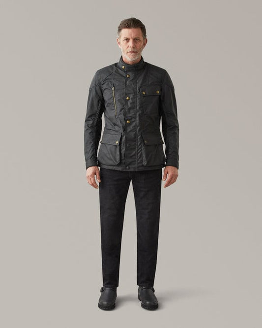 Belstaff Belstaff BELSTAFF WAYMASTER MOTORCYLE WAXED COTTON JACKET - BLACK