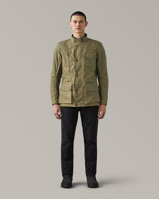 Belstaff Belstaff BELSTAFF WAYMASTER MOTORCYLE WAXED COTTON JACKET - OLIVE