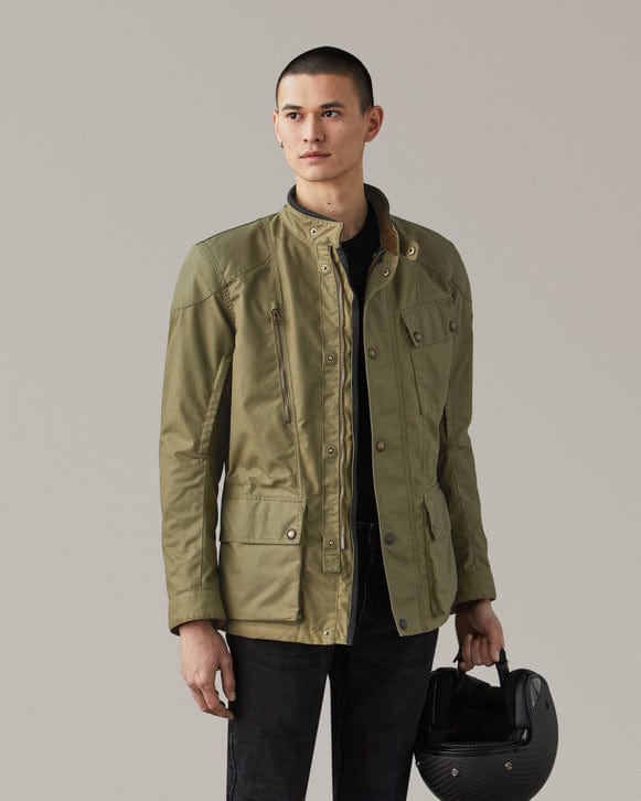 Belstaff Belstaff BELSTAFF WAYMASTER MOTORCYLE WAXED COTTON JACKET - OLIVE