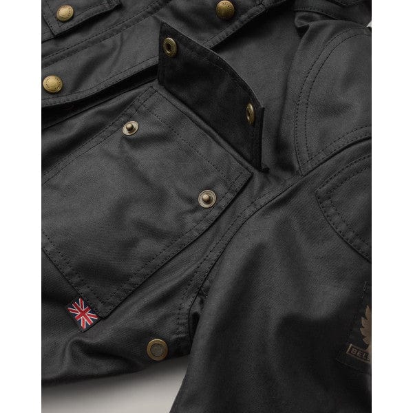 Belstaff Belstaff BELSTAFF WOMENS TRIALMASTER WAXED COTTON JACKET - BLACK