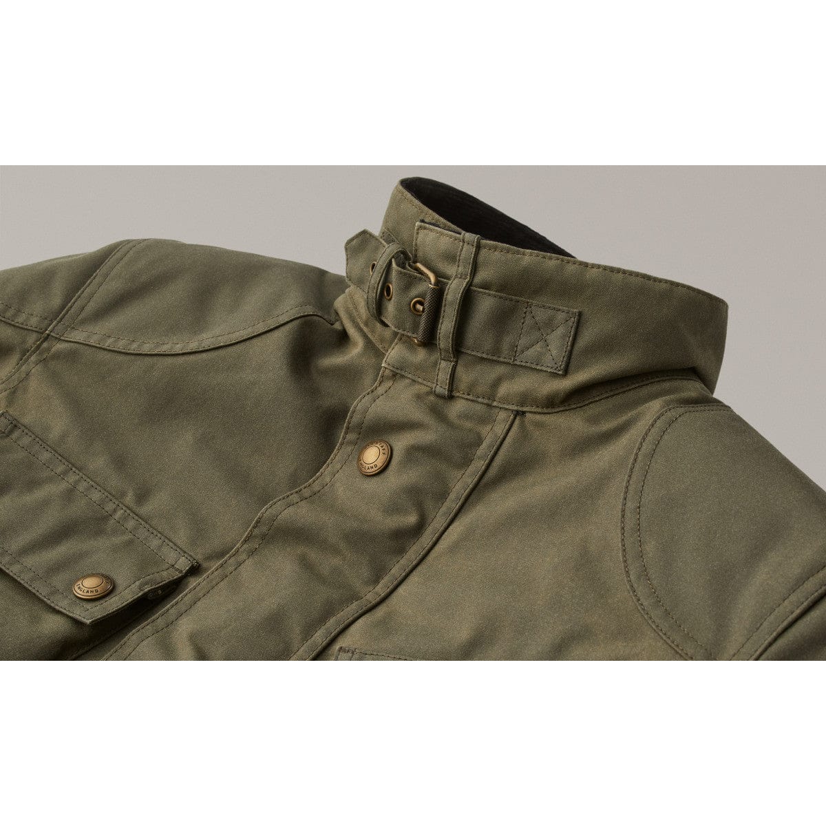 Belstaff Belstaff BELSTAFF WOMENS TRIALMASTER WAXED COTTON JACKET - FOREST GREEN