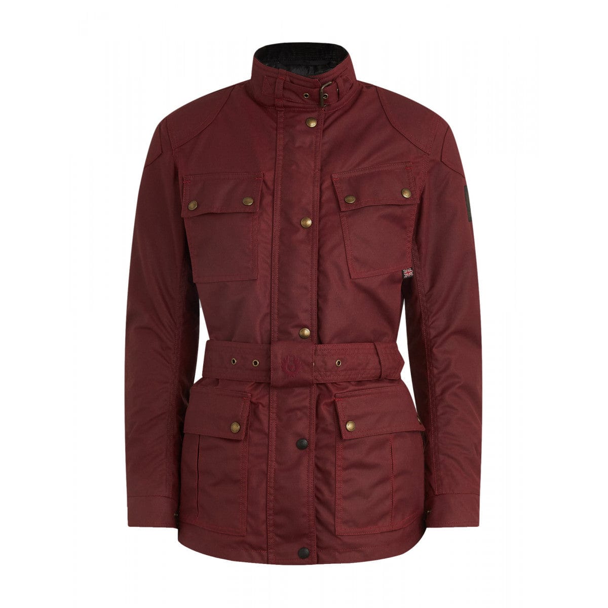 Belstaff Belstaff BELSTAFF WOMENS TRIALMASTER WAXED COTTON JACKET - RACING RED