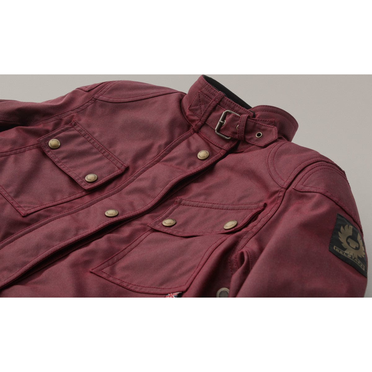 Belstaff Belstaff BELSTAFF WOMENS TRIALMASTER WAXED COTTON JACKET - RACING RED