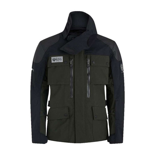 Belstaff Belstaff Small BELSTAFF LONG WAY UP GORE-TEX PRO MOTORCYCLE JACKET - OLIVE