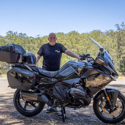 Biker Torque Apparel Life's Better with Torque - Full Colour Tee on Dark Navy