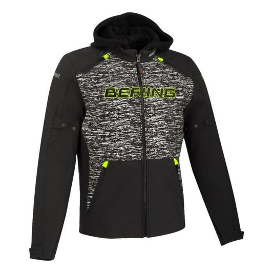 Biker Torque Australia BRAND: Bering Bering Drift Motorcycle Jacket Black / Grey