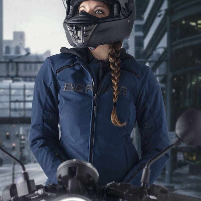 Biker Torque Australia BRAND: Bering BERING ELITE WOMENS MOTORCYCLE JACKET MARINE