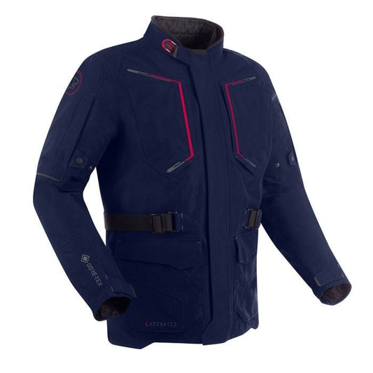 Biker Torque Australia Brand: Bering BERING OTTAWA GTX GORETEX MOTORCYCLE JACKET MARINE