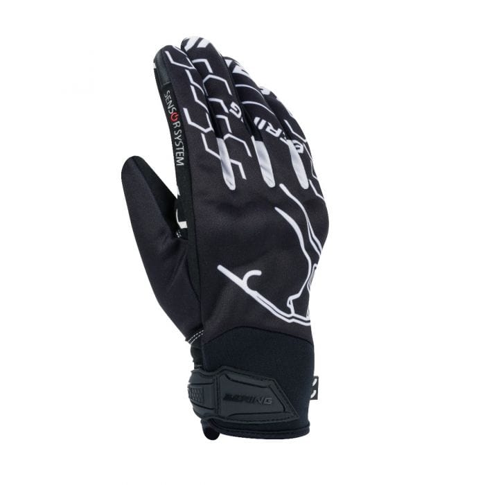 Biker Torque Australia Brand: Bering BERING 🇫🇷 WALSH SUMMER MOTORCYCLE GLOVE BLACK/WHITE