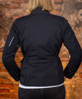Load image into Gallery viewer, Biker Torque Australia Brand: Ixon IXON EXHAUST WOMENS TEXTILE JACKET - BLACK
