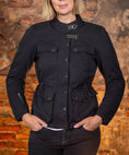 Load image into Gallery viewer, Biker Torque Australia Brand: Ixon IXON EXHAUST WOMENS TEXTILE JACKET - BLACK
