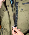 Load image into Gallery viewer, Biker Torque Australia Brand: Ixon Medium IXON EXHAUST WOMENS TEXTILE JACKET - KHAKI

