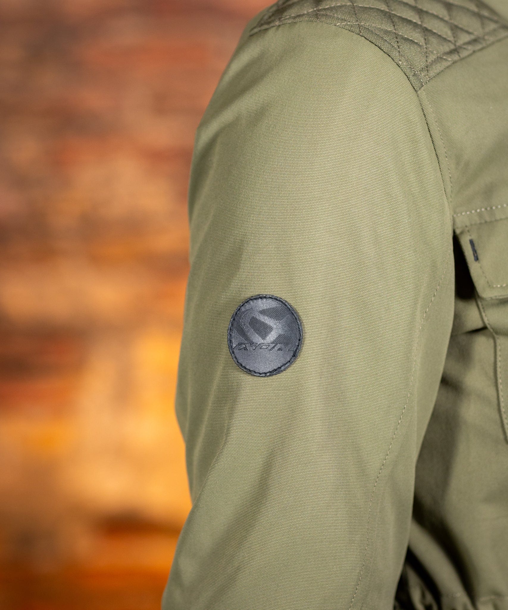 Biker Torque Australia Brand: Ixon Medium IXON EXHAUST WOMENS TEXTILE JACKET - KHAKI