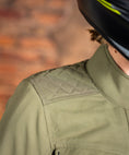 Load image into Gallery viewer, Biker Torque Australia Brand: Ixon Medium IXON EXHAUST WOMENS TEXTILE JACKET - KHAKI
