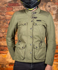 Load image into Gallery viewer, Biker Torque Australia Brand: Ixon Medium IXON EXHAUST WOMENS TEXTILE JACKET - KHAKI
