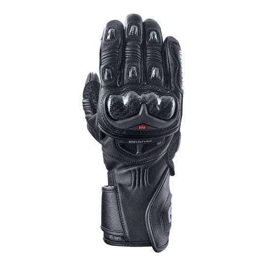 Biker Torque Australia Brand: Oxford OXFORD RP2R SUPERSPORT LEATHER GLOVES - TECH BLACK