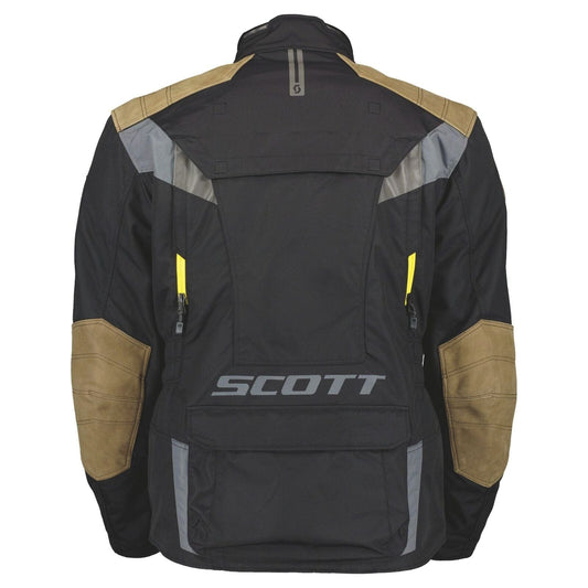 Biker Torque Australia Brand: Scott SCOTT DUALRAID DRYO BLACK WATERPROOF ADVENTURE TEXTILE JACKET
