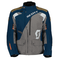 Load image into Gallery viewer, Biker Torque Australia Brand: Scott SCOTT DUALRAID DRYO BLUE/TITANIUM GREY WATERPROOF ADVENTURE TEXTILE JACKET
