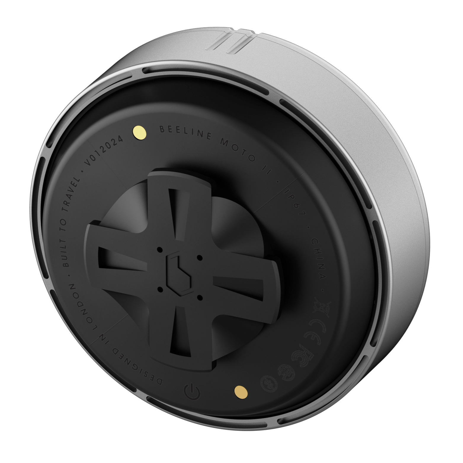 Biker Torque Beeline Beeline Moto II Metal Silver - FREE SHIPPING