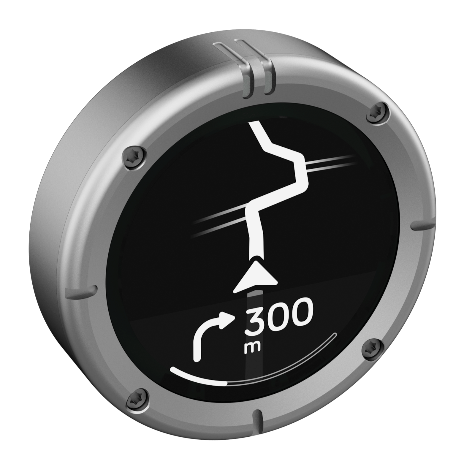 Biker Torque Beeline Beeline Moto II Metal Silver - FREE SHIPPING