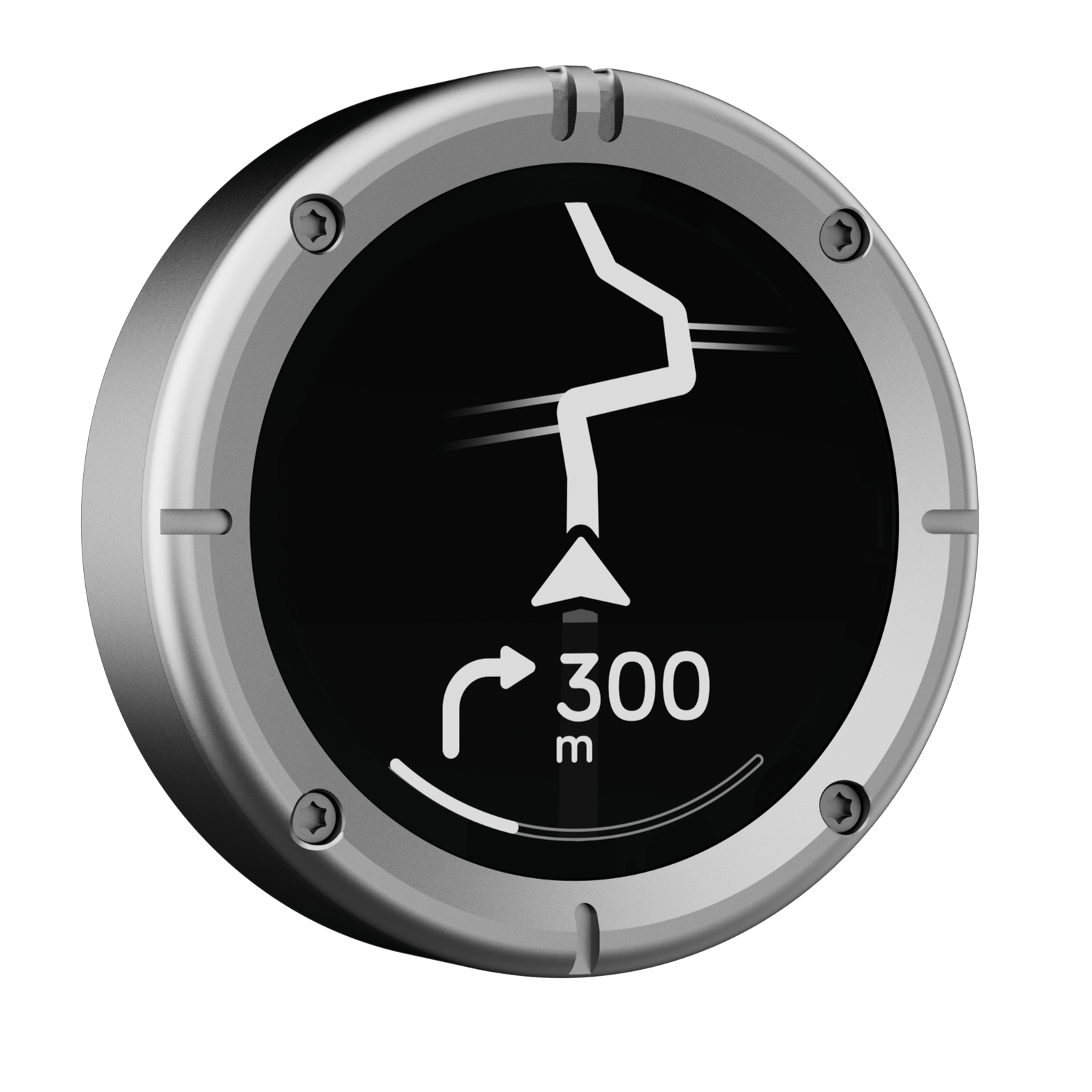 Biker Torque Beeline Beeline Moto II Metal Silver - FREE SHIPPING