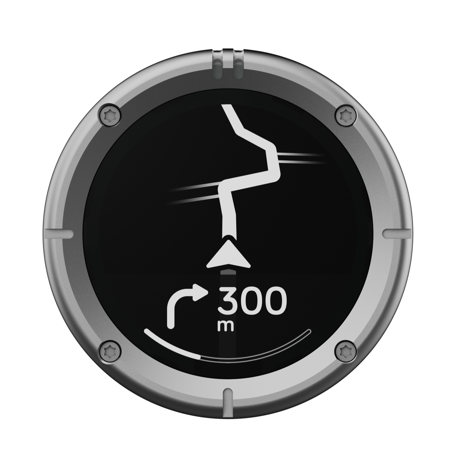 Biker Torque Beeline Beeline Moto II Metal Silver - FREE SHIPPING