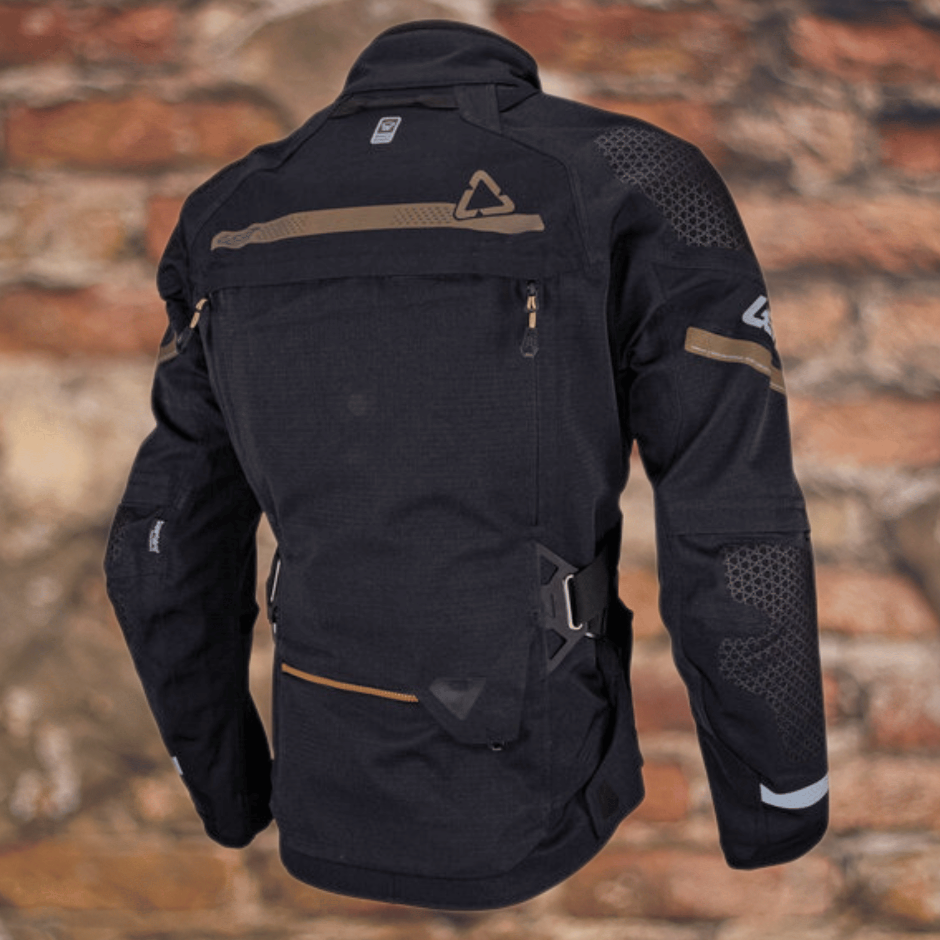Biker Torque Brand: Leatt Leatt 7.5 ADV DriTour Jacket - Stealth