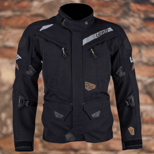 Biker Torque Brand: Leatt Leatt 7.5 ADV DriTour Jacket - Stealth
