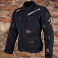 Load image into Gallery viewer, Biker Torque Brand: Leatt Leatt 7.5 ADV DriTour Jacket - Stealth
