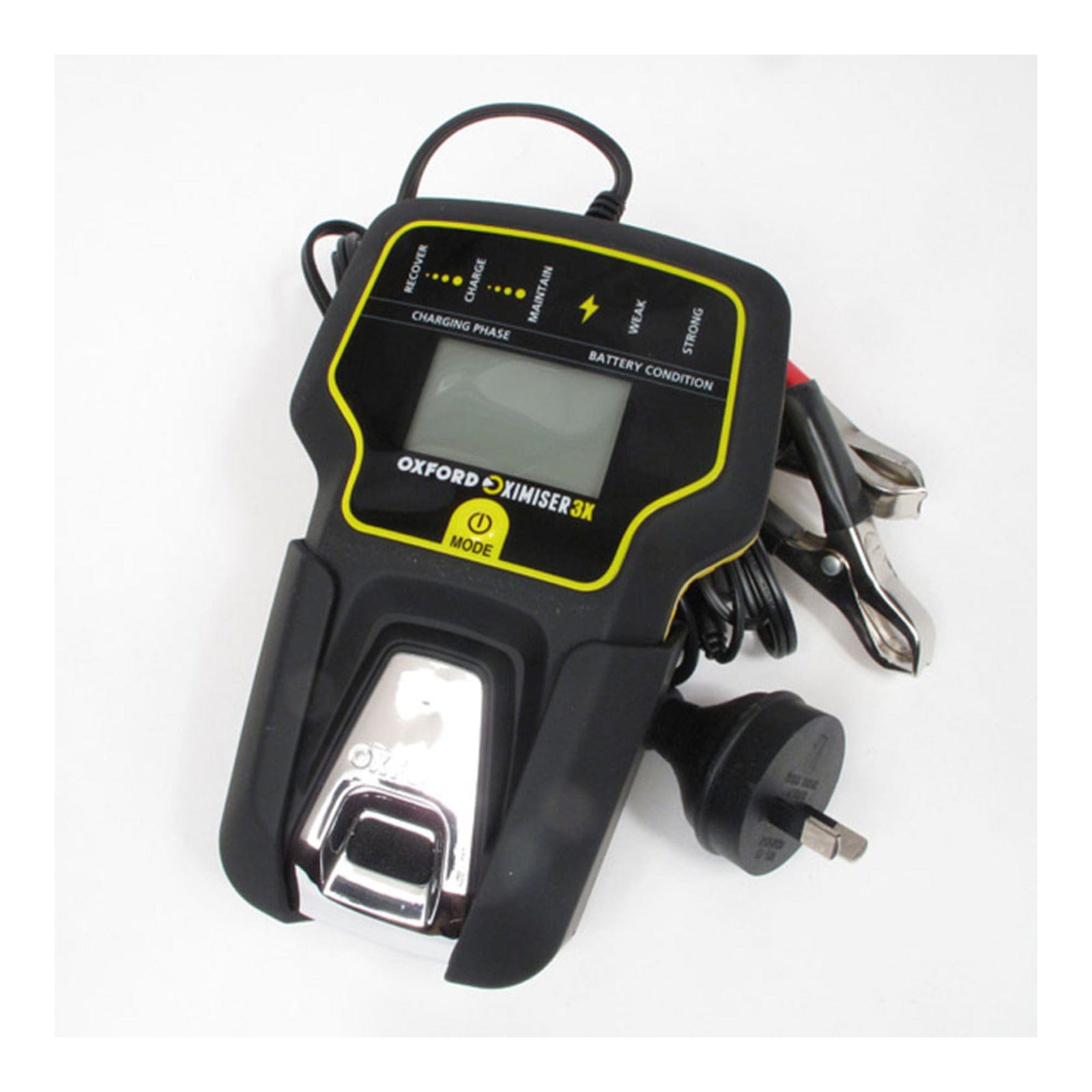 Biker Torque BRAND: Oxford Oxford Oximiser 3X Battery Management System Charger 3.6a
