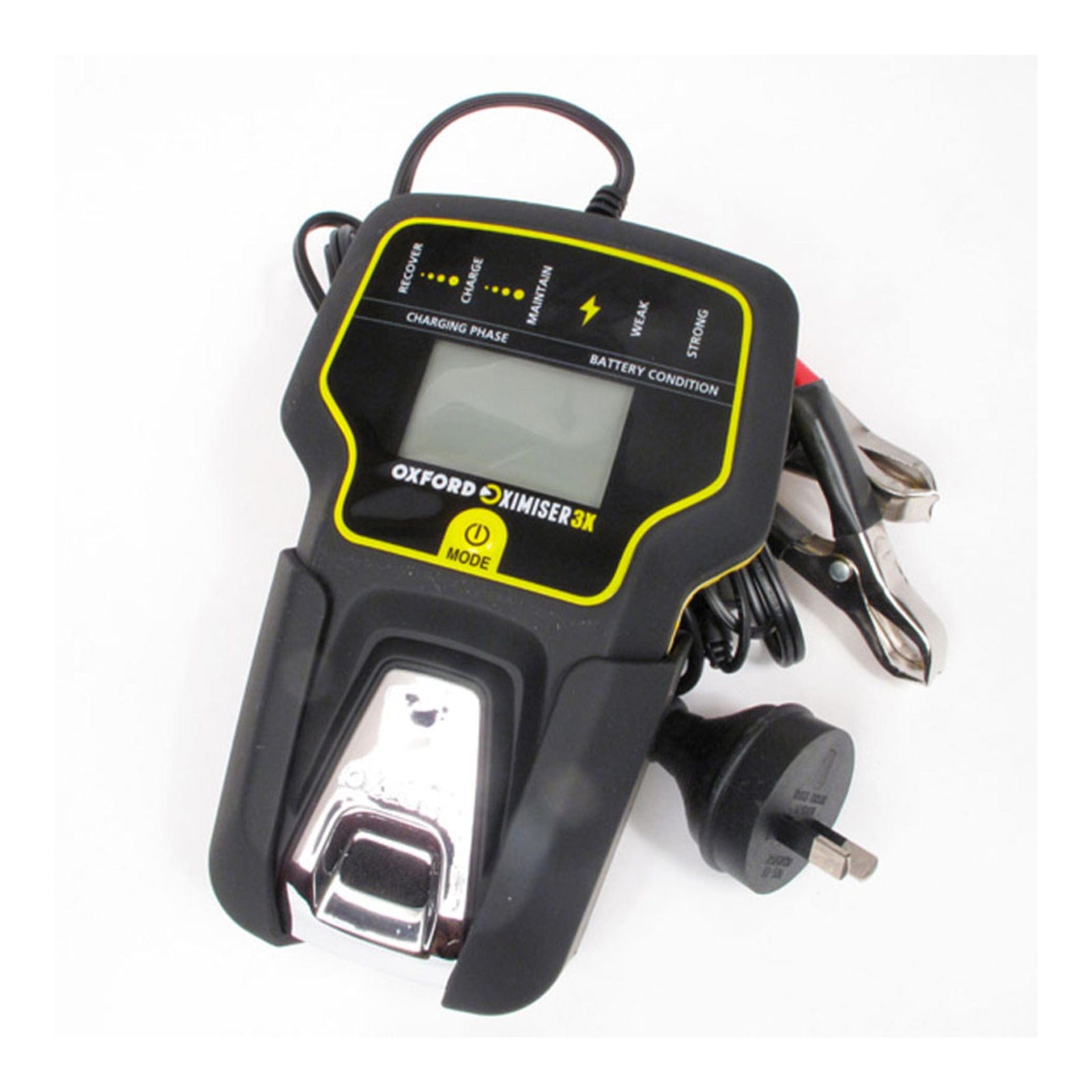 Biker Torque BRAND: Oxford Oxford Oximiser 3X Battery Management System Charger 3.6a