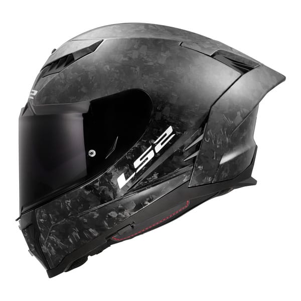 Biker Torque LS2 LS2 FF807 Dragon Carbon Forged Helmet - Gloss Carbon 06