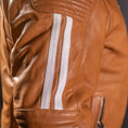 Load image into Gallery viewer, Biker Torque Segura Segura Romeo Mens Leather Motorcycle Jacket - Black / White
