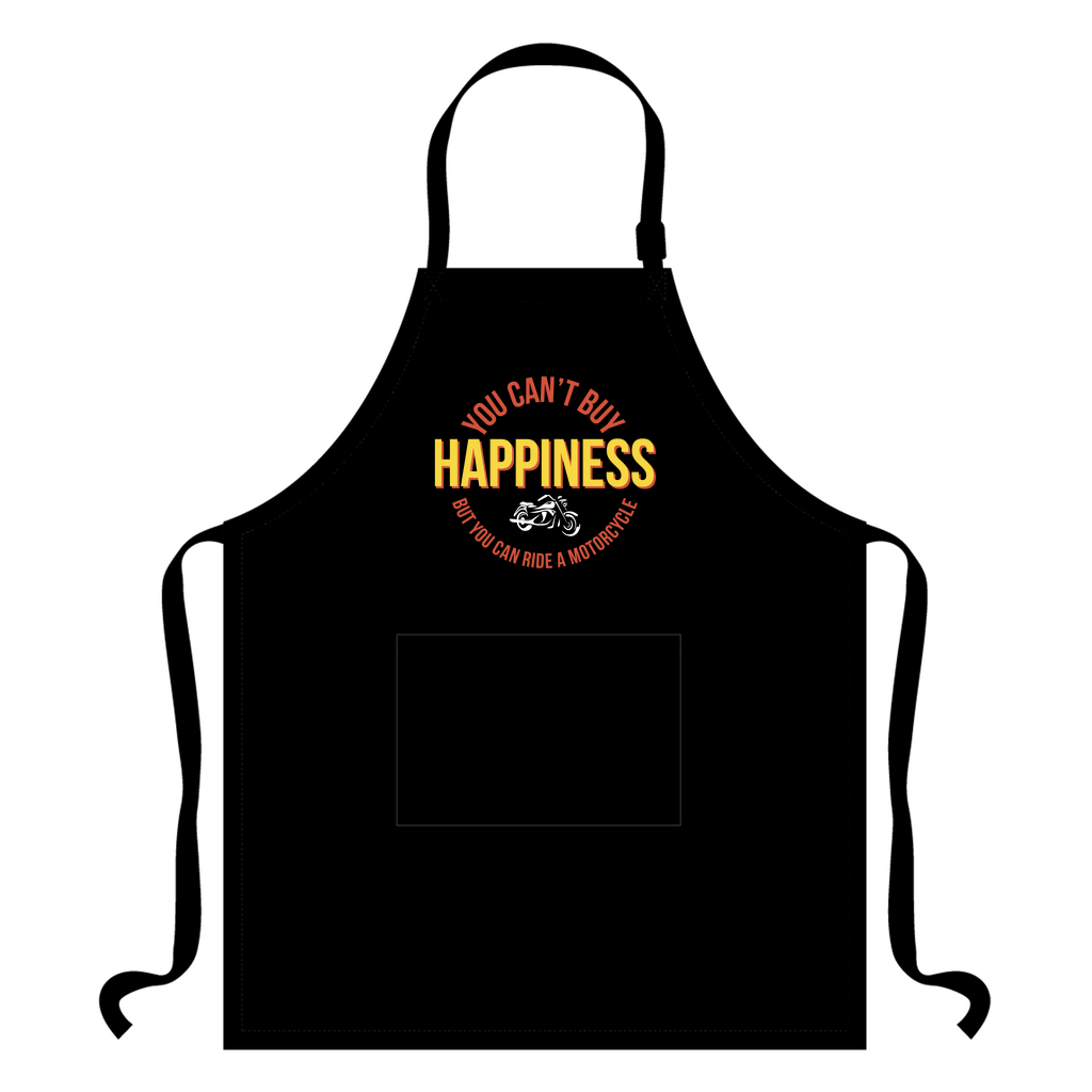 Constant Supply Accessories Black You Can't Buy Happiness - Apron