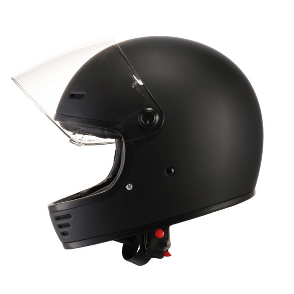 Eldorado Helmut ELDORADO E70 RETRO GLOSS BLACK HELMET