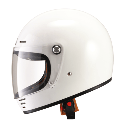 Eldorado Helmut ELDORADO E70 RETRO GLOSS WHITE HELMET