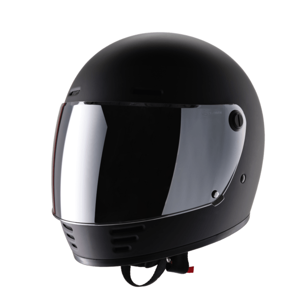 Eldorado Helmut ELDORADO E70 RETRO MATT BLACK HELMET