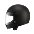 Load image into Gallery viewer, Eldorado Helmut ELDORADO E70 RETRO MATT BLACK HELMET

