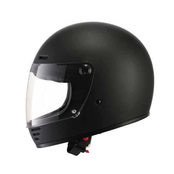 Eldorado Helmut ELDORADO E70 RETRO MATT BLACK HELMET